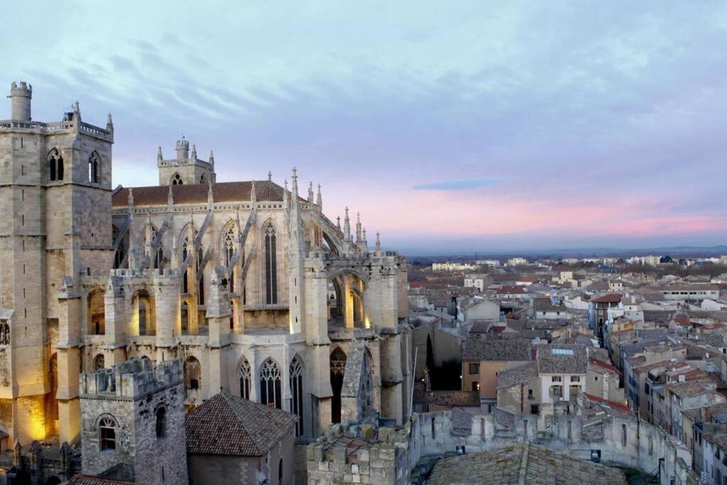 Апартаменти Le St Just : Hypercentre, Vue Imprenable Sur La Cathedrale Нарбонн Екстер'єр фото